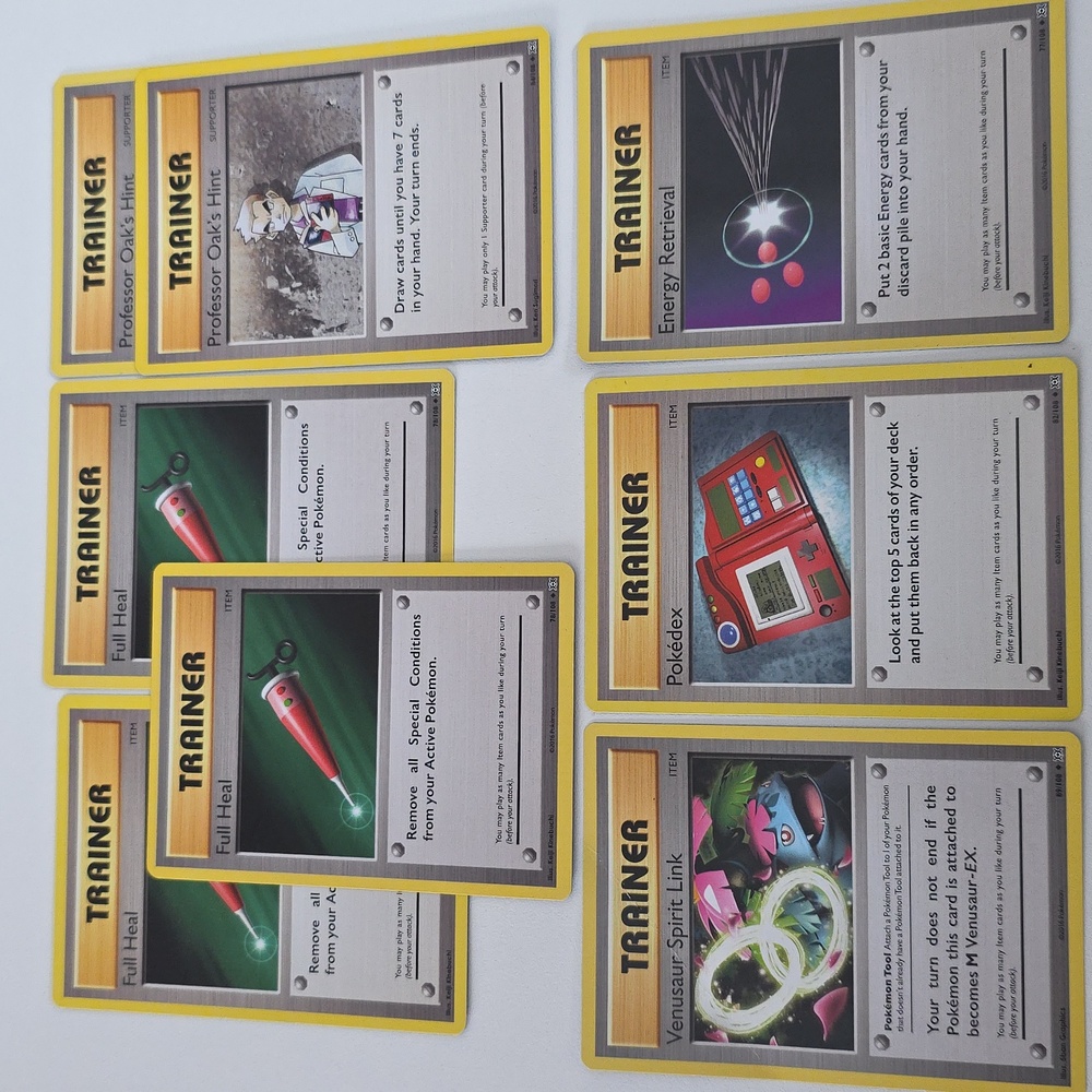 Pokemon Trainer Cards